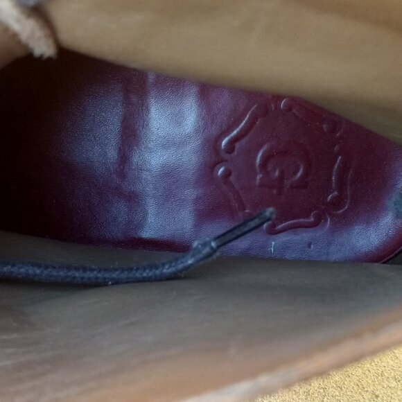 Grenson England Tan Oxford Brogue Boots SIZE 9 (UK), 9.5 (US) - Picture 15 of 15